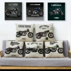 В байкерском стиле и стиле ретро чехол для подушки с принтом белье подушки Чехлы с принтом 