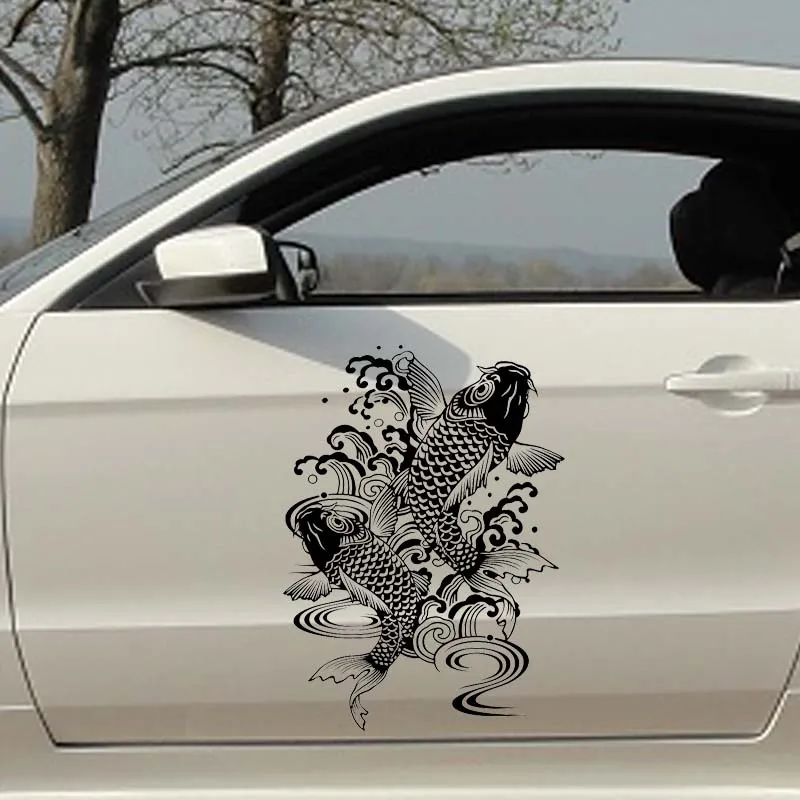 Карпов кои наклейка &quotрыба&quot рыболовные арт водонепроницаемые мокасины