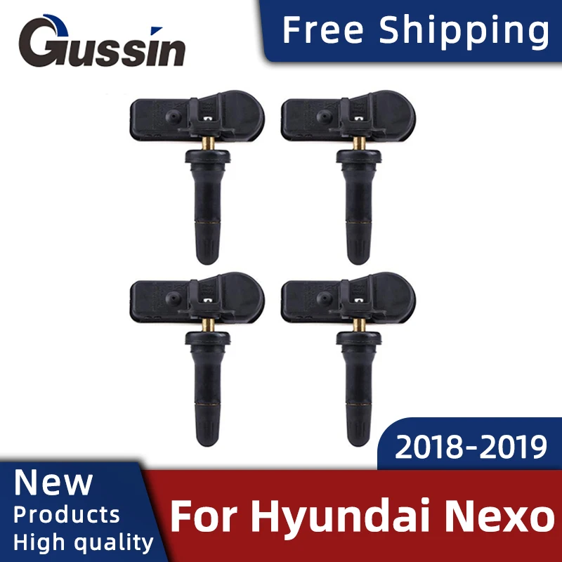 

4PCS TPMS For Hyundai Nexo 2018-2029 Tire Pressure Sensor 52933-c1100 Tire Pressure Monitoring Automobile Parts