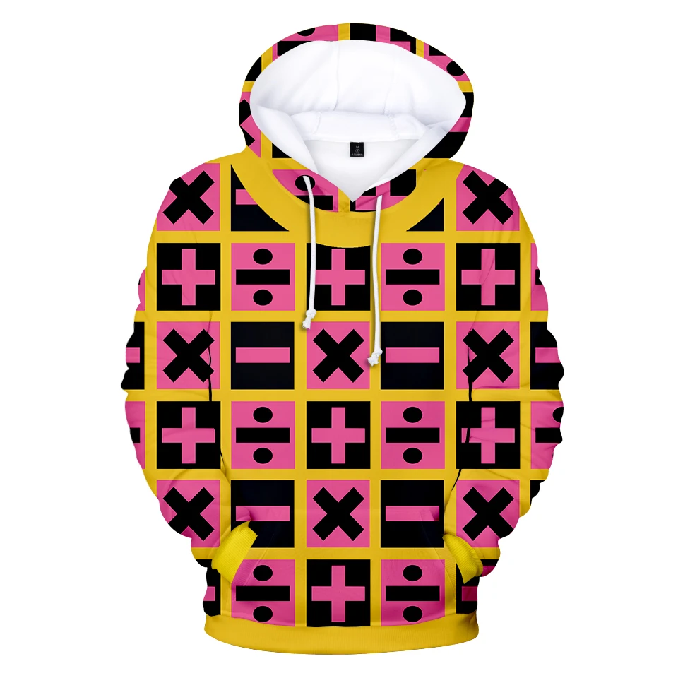 

JOJO фантастические Приключения 3D; Сезон весна-осень; Для мужчин в стиле хип-хоп Харадзюку свитер с капюшоном изготовленные на заказ удобные п...