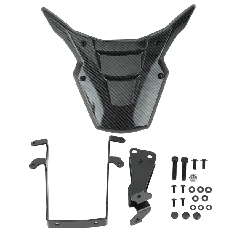 

Motorcycle Front Beak Fairing Extension Wheel Extender Cover Fender for HONDA CRF1100L Africa Twin Adventure Sports