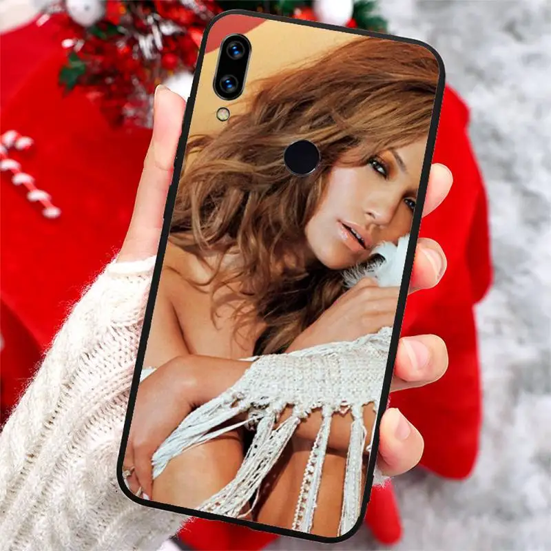 

Jennifer Lopez American singer high quality luxury Phone Case funda For Xiaomi Redmi note 7 8 9 t k30 max3 9 s 10 pro lite