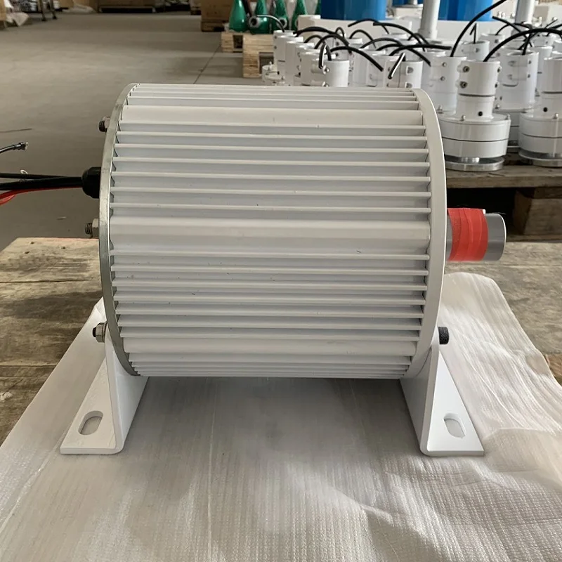 AC110V 220V 2KW генератор постоянного магнита с низким оборотом генераторы