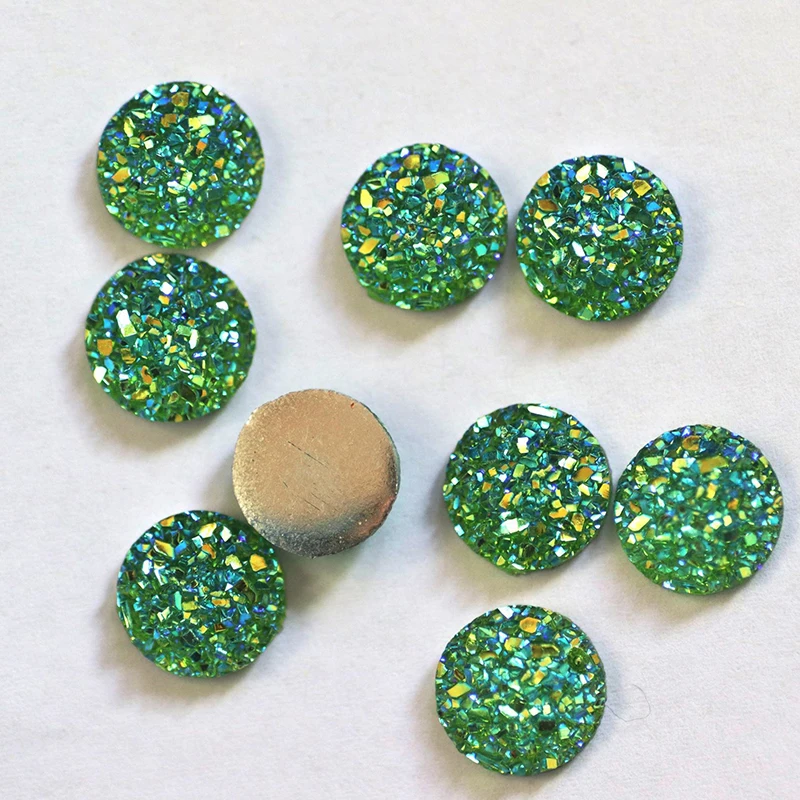 

5-10Pcs/Lot 10 mm Resin Mix Colors Round Bumpy Shape For Pendants Earrings Jewelry Making Supplies Accessories