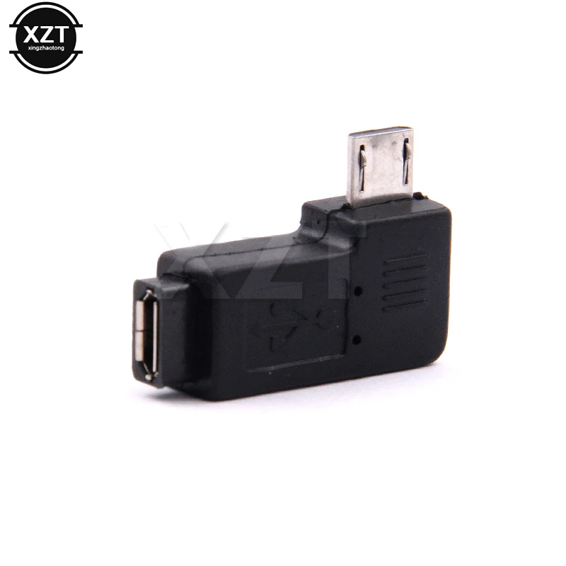 Прямоугольный разъем (под углом 90 градусов) разъём микро-usb типа B конвертер