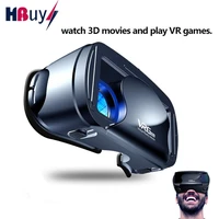 vr virtual reality 3d glasses stereo vr movie game helmet for ios android smartphones adjustable knob for pupil distance clear