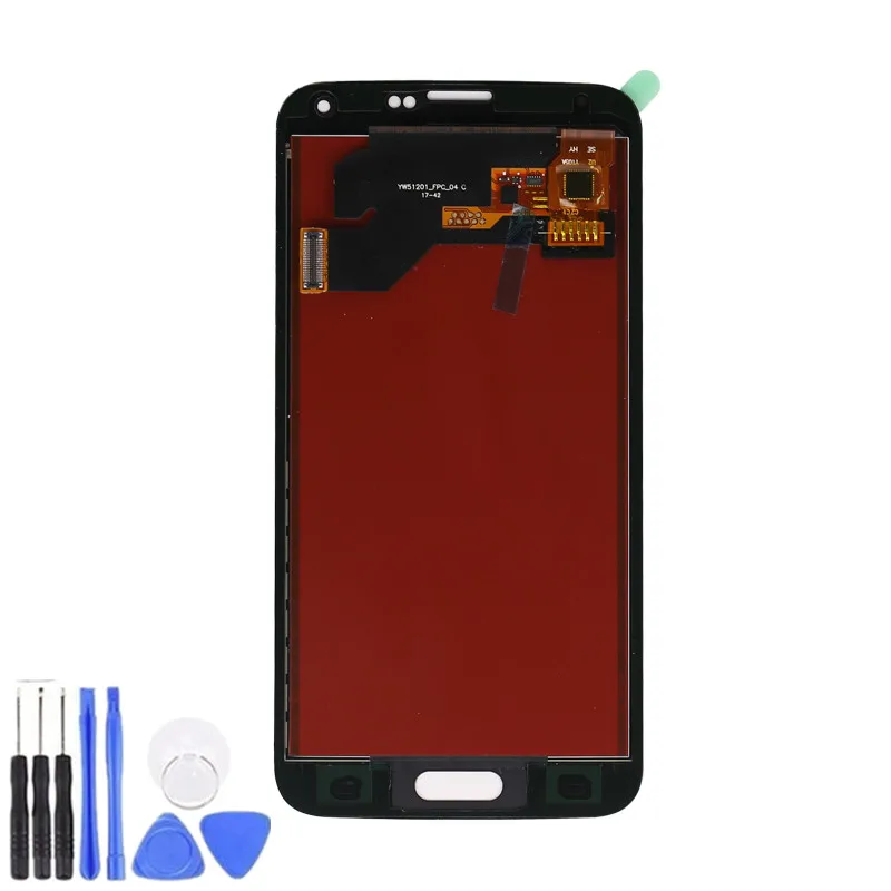 TFT для samsung S5 G900F дисплей ЖК экран сенсорный дигитайзер сборка совместимый ips Galaxy
