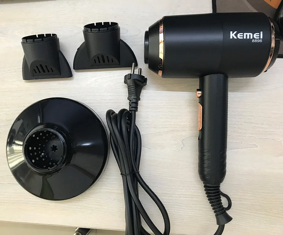 Komei km-8896 высокомощный профессиональный фен для волос молоток фен для волос большой ветер 4000 Вт