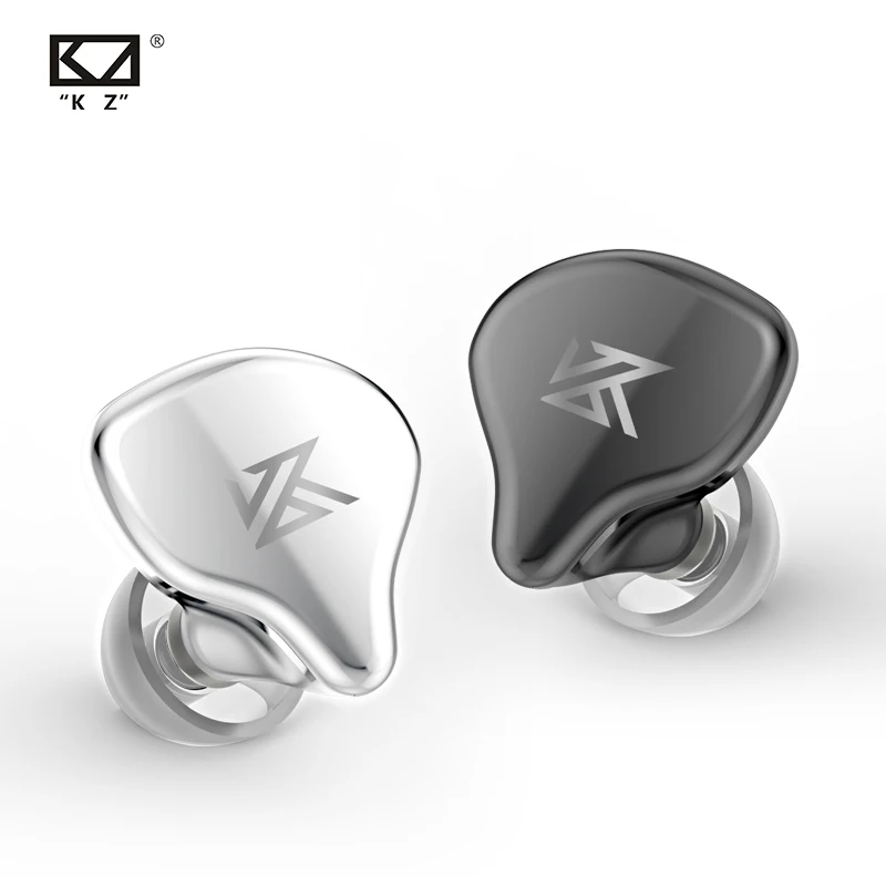 AK плотным верхним ворсом KZ S1 S1D наушники вкладыши TWS True Беспроводной Bluetooth 5 0 1BA + 1DD