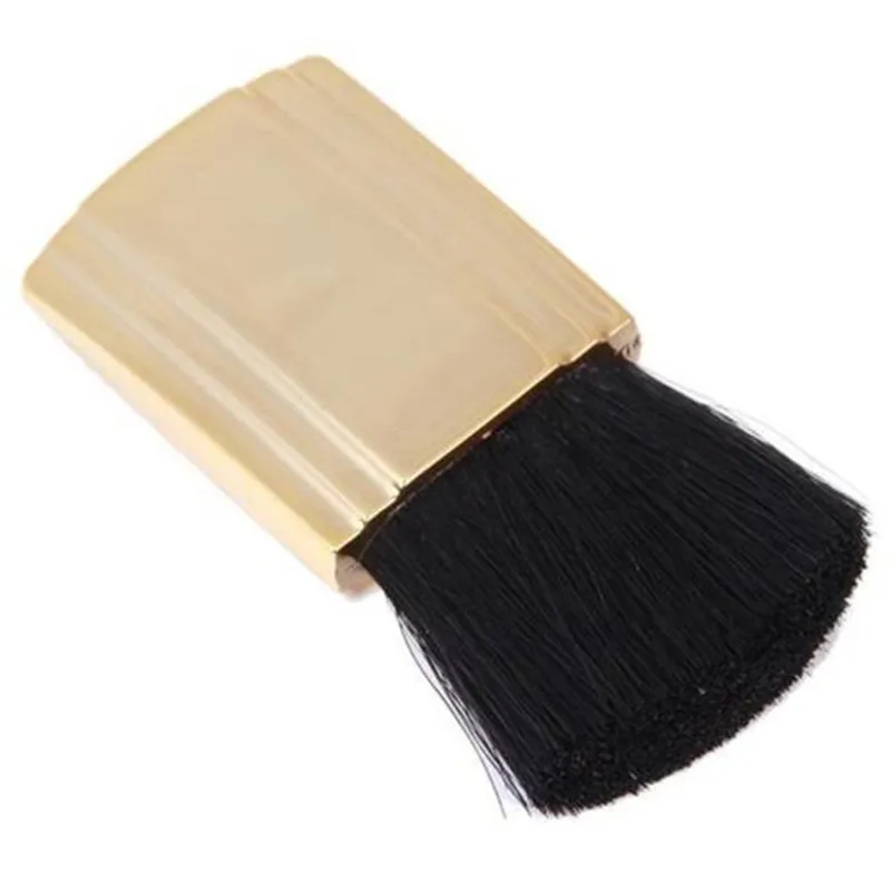 Модные Золотые кисти для макияжа профессиональная косметика пудра румяна шерсть