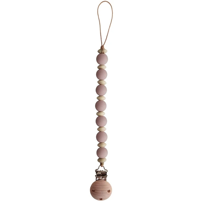 

Non-toxic Silicone Teething Beads Soothie Develop Baby's Visual Perception and World Sensory Ideal for Baby Shower Gift