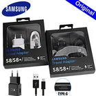 Быстрое зарядное устройство для Samsung S8, S9, S10 Plus, адаптер питания 9 В, 67A, кабель быстрой зарядки типа C для Galaxy A90, A80, A70, A60, A50, A30, Note 8, 9