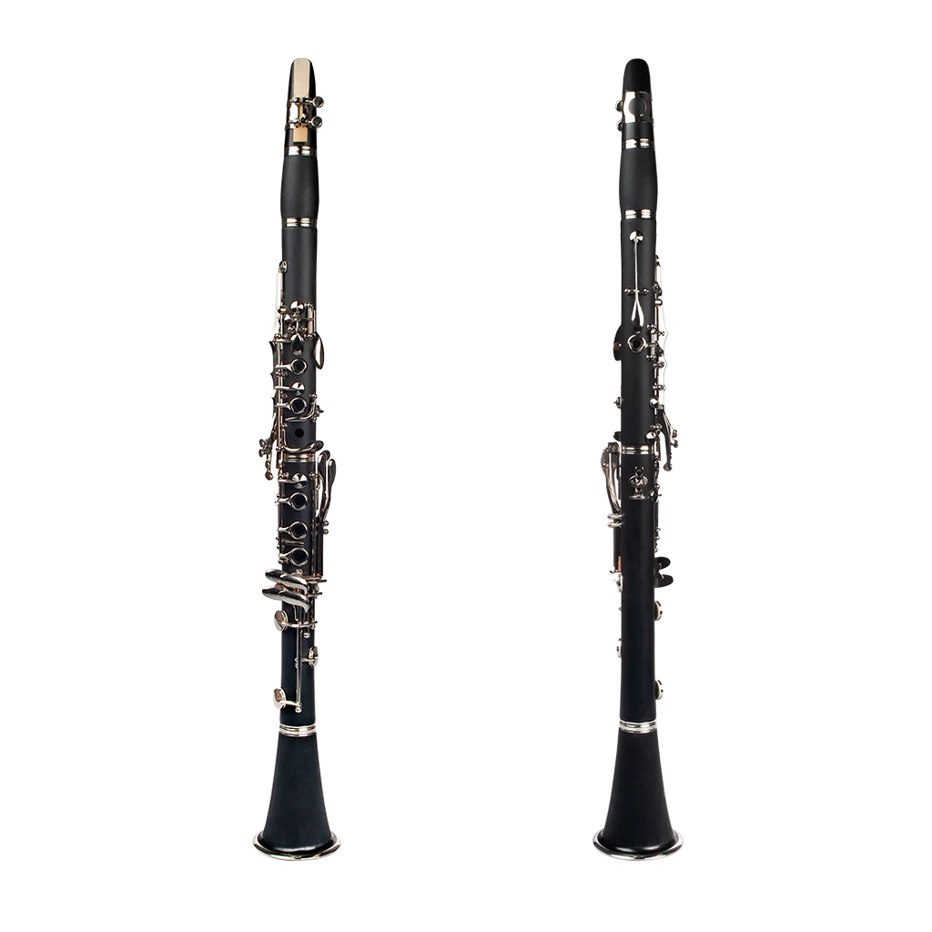 Naomi Professional Falling Tune B 17 ключ кларнет ABS Комплект для кларнета W/кларнет+ тростники+ ремень+ чехол+ компоненты для студента черный