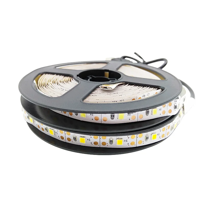 Светодиодная лента гибкая светящаяся 2835SMD для подсветки ТВ 5 В пост. тока 1/2/3/4/5 м |