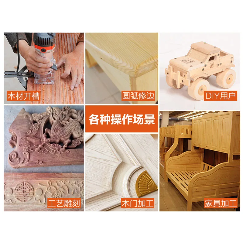 Электрический деревообрабатывающий фрезерный станок машинка для резки дерева