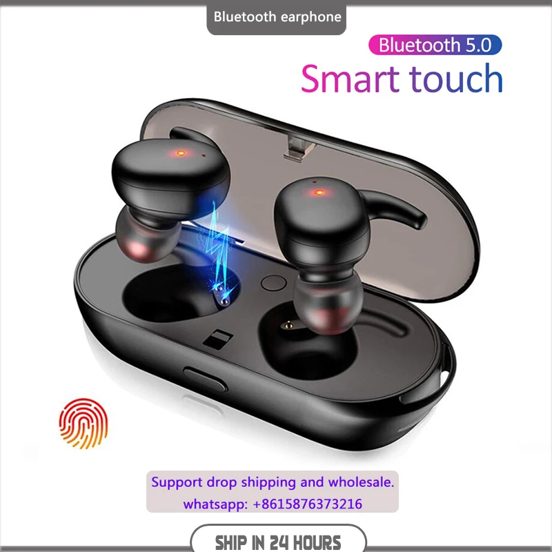 

Беспроводные наушники Y30 TWS Blutooth 5,0, шумоподавляющая гарнитура, 3D стерео звук, музыка, Внутриканальные наушники для сотового телефона Android IOS