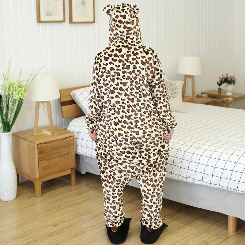 Зимняя Пижама с единорогом Kigurumi Ститч животными ползунки панда для женщин и