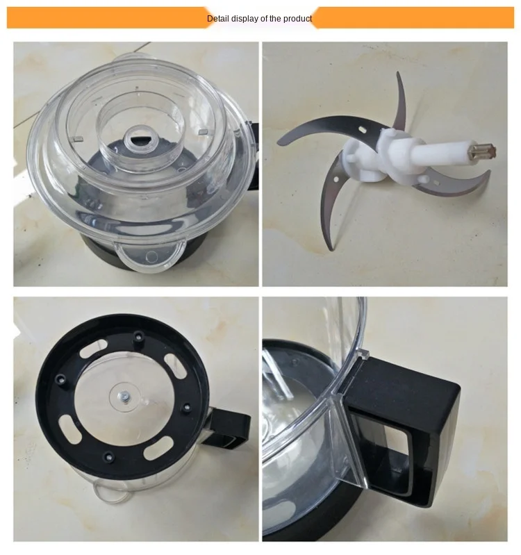 

Multifunctional electric cooking machine meat grinder household electric dish wringer 3 liter handle cup dish wringer