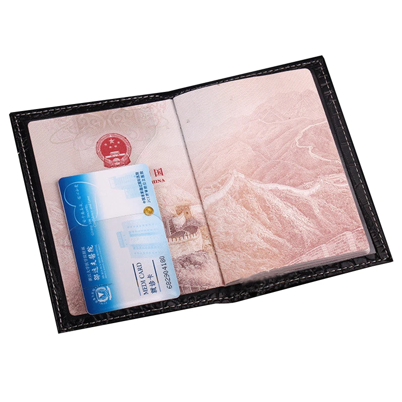 Бесплатная доставка обложка для паспорта из искусственной кожи держатель сумка