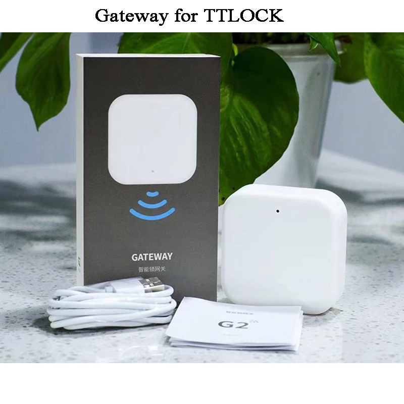 Шлюз Wi Fi для дверного смарт замка Bluetooth TTlock однократный телефонный пульт