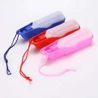 outdoor dog water bottle portable pet drinking bowl plastic dogs cup travel kitten water feeder bowls pets accessories