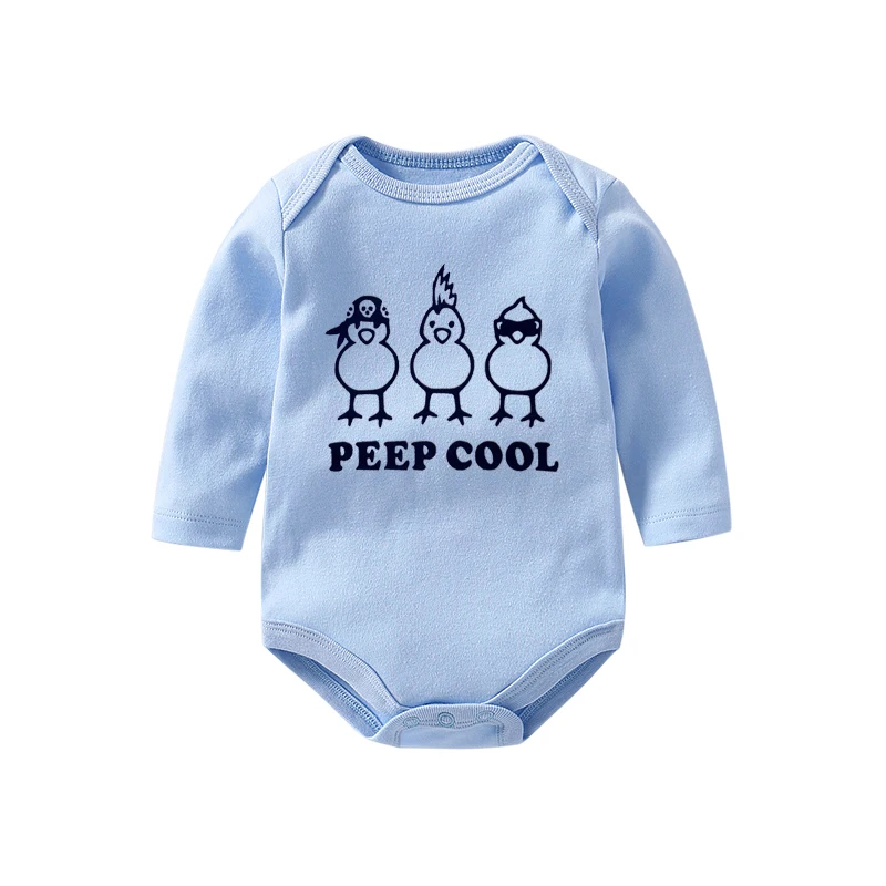 YSCLBUTOL Baby Infant Bodysuit Peep Cool Newborn Outfit kids Clothing Underwear Shower Gift for twins Boys girls | Детская одежда и