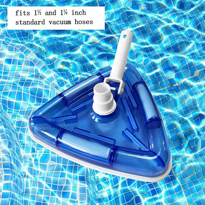 

Transparent Belt Brush Suction Head, Pool Suction Cleaning Equipment, Swimming Pool Suction Head