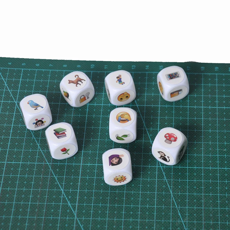 Подарочные кости DIY история головоломки правила доски смешные и Детская