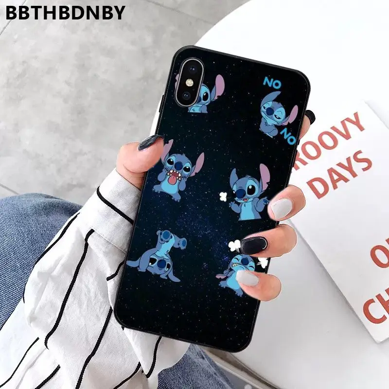 Чехол для телефона милый Стич сделай сам красивый чехол iPhone 11 pro XS MAX 8 7 6 6S Plus X 5 5S SE