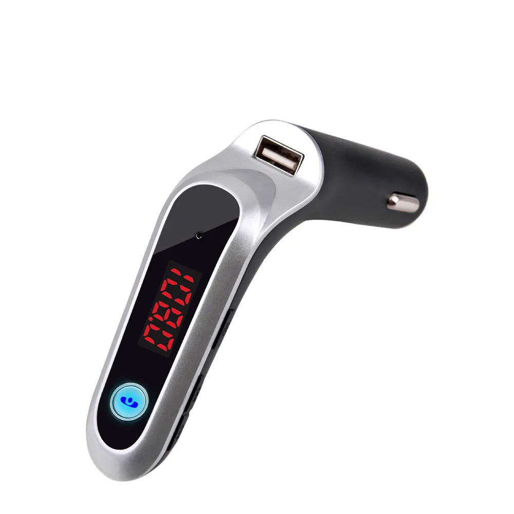 Автомобильный прикуриватель MP3 FM трансмиттер модулятор светодиодный Bluetooth USB