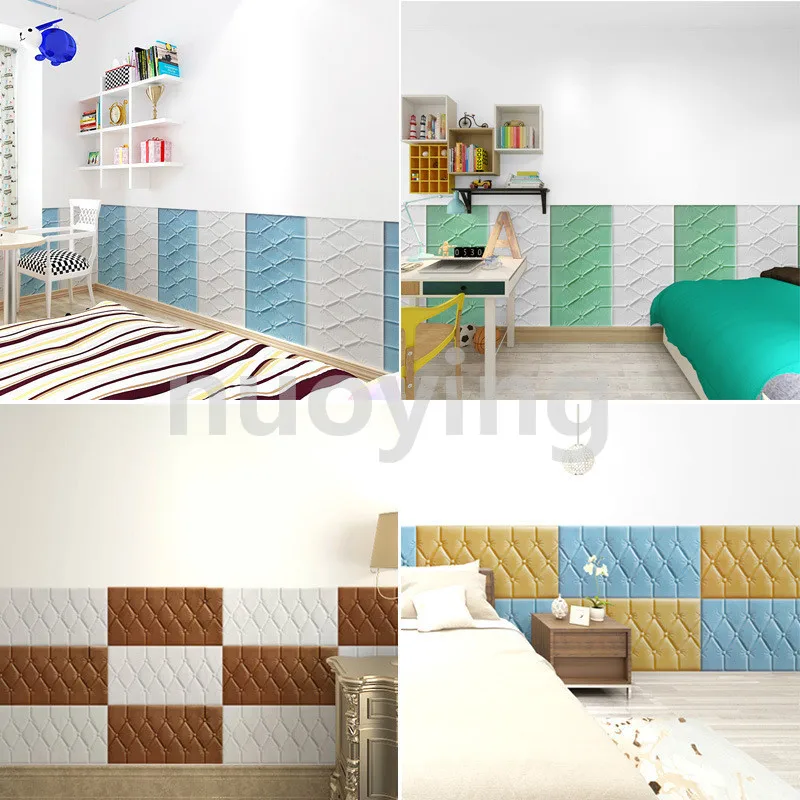 

Wallpaper Self-adhesive Tatami Three-dimensional Wall Stickers Children's Bedside Anti-collision Soft Package Wall Decoration