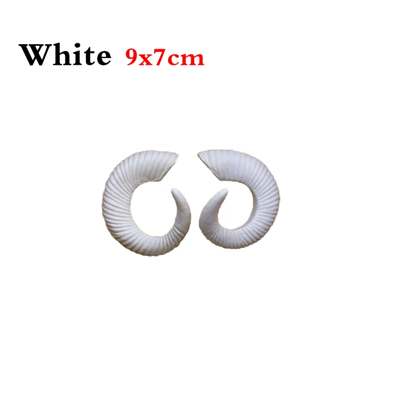 Небольшой оперативная память рога моделирование Пластик коз Рог DIY повязка на