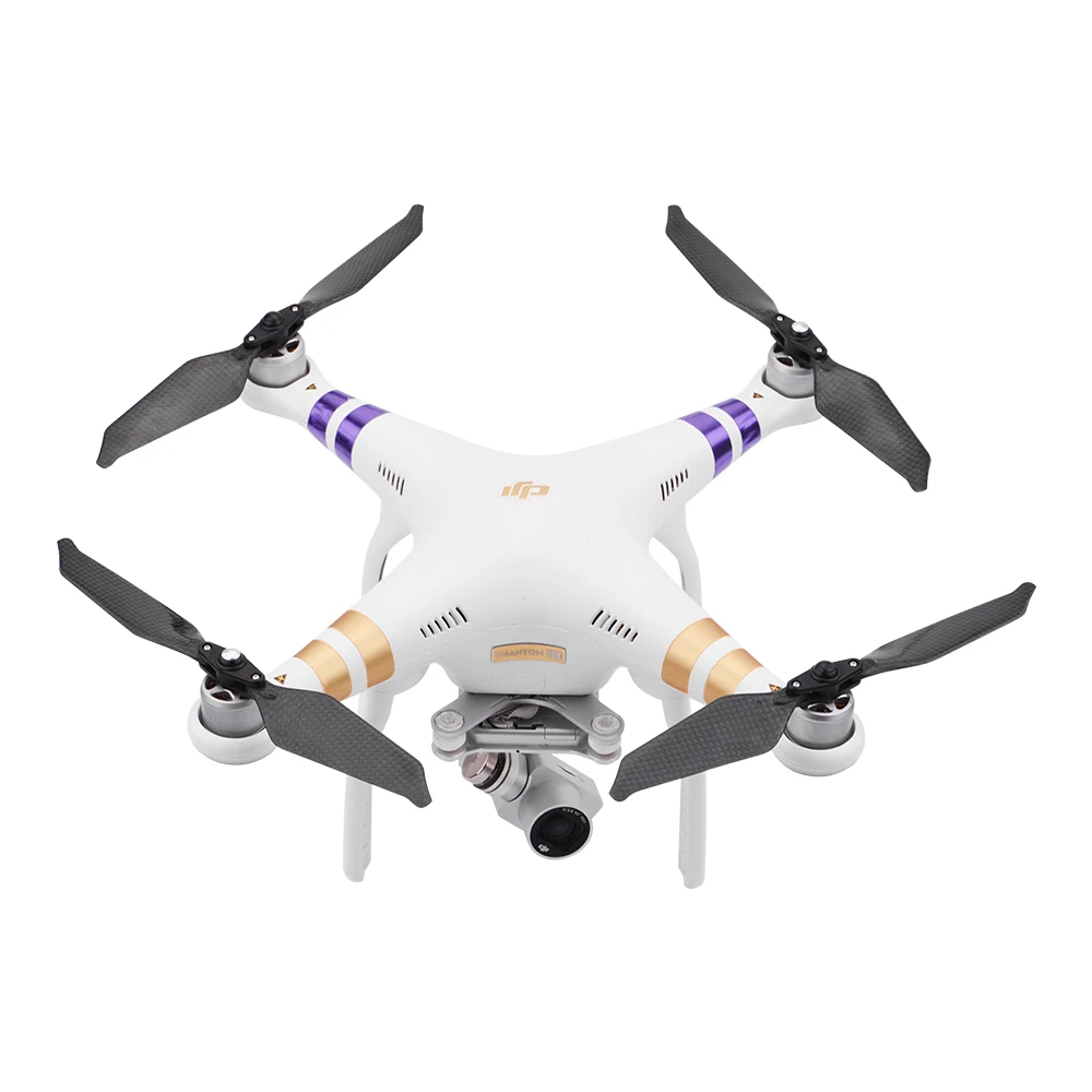 4 шт. 9455S пропеллеры из углеродного волокна складные для дрона DJI Phantom 3 2 запасные