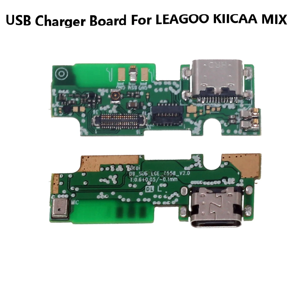 Хорошее качество для Leagoo KIICAA MIX USB разъем зарядная плата запасные части LEAGOO