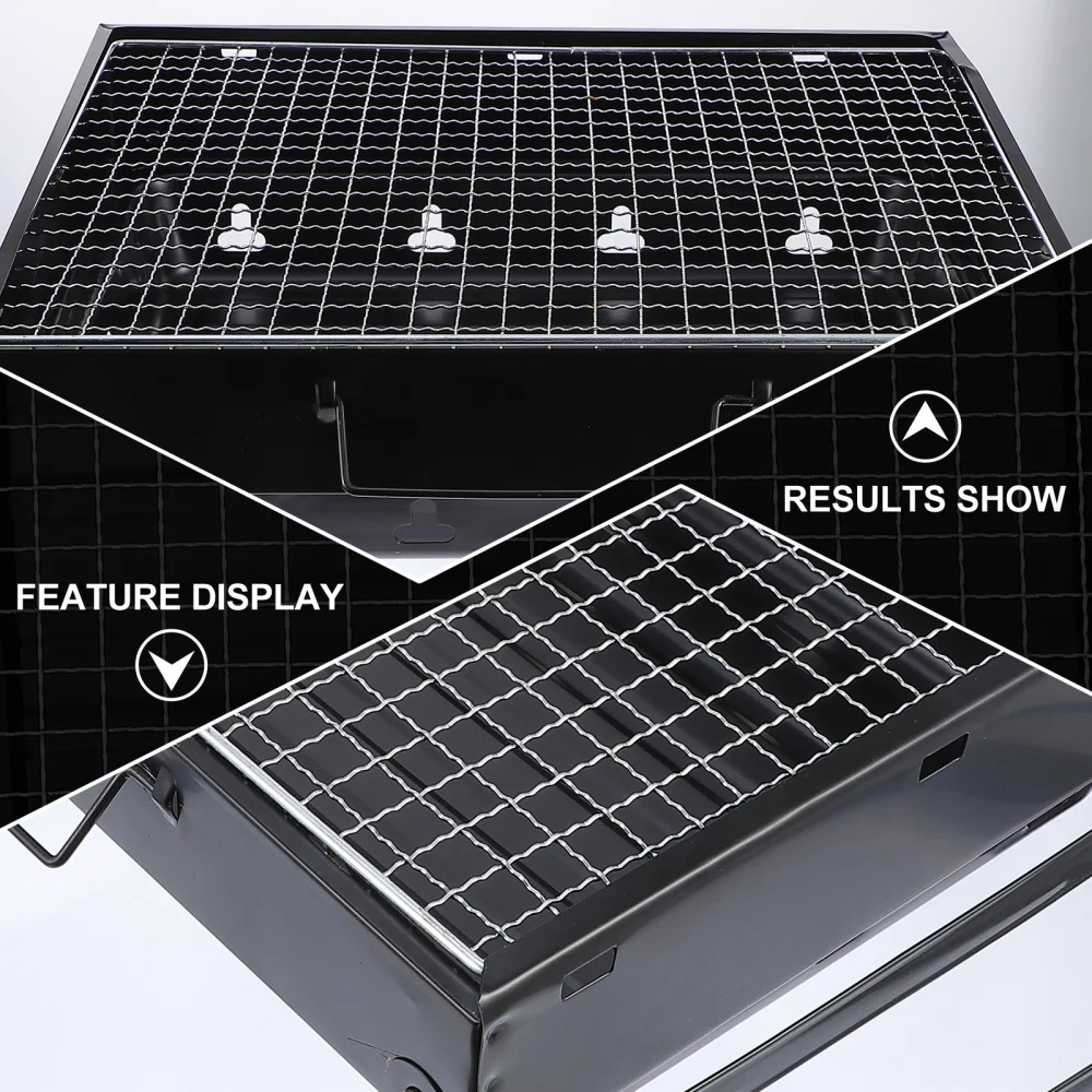 

2pcs Professional Barbecue Grill Portable Barbecue Grill for Outdoor Use