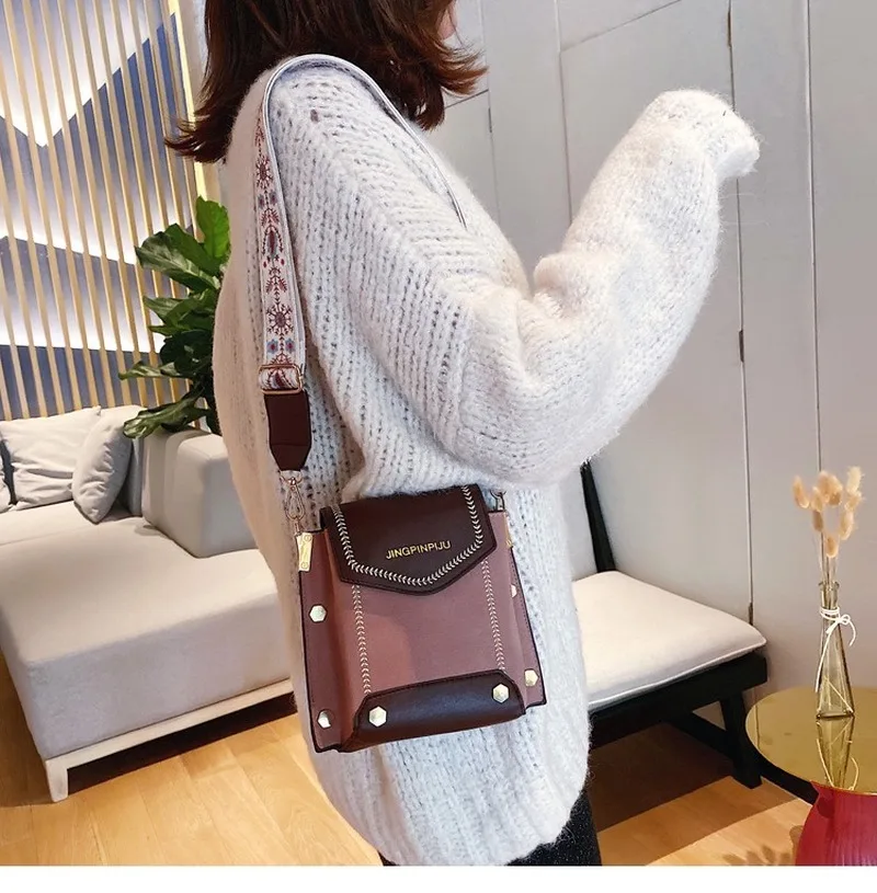 Женская сумка через плечо небольшая 2020 Новая модная для мобильного телефона