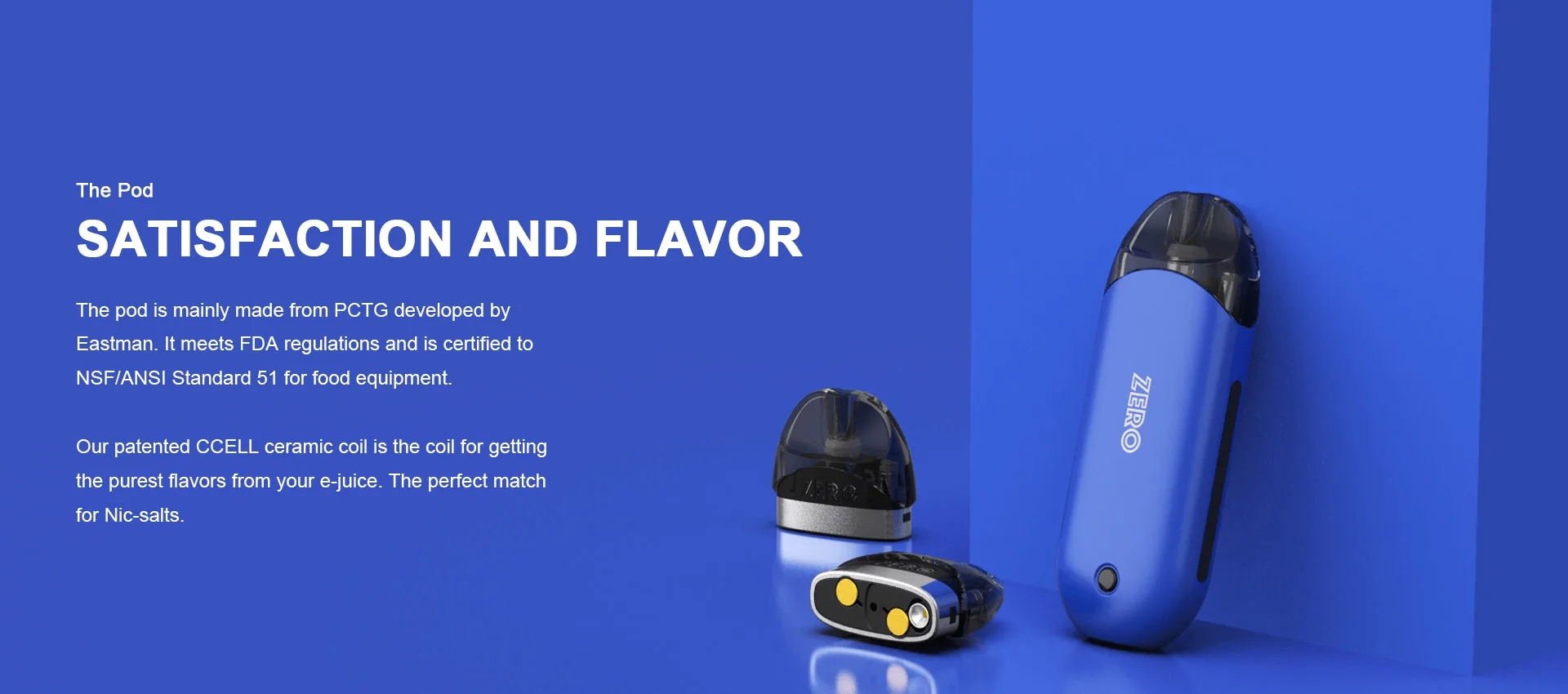 Vaporesso Renova Zero Pod с 2 мл емкостью 1.0ohm катушка головка электронная сигарета бак для Vape электронная сигарета zero kit pod
