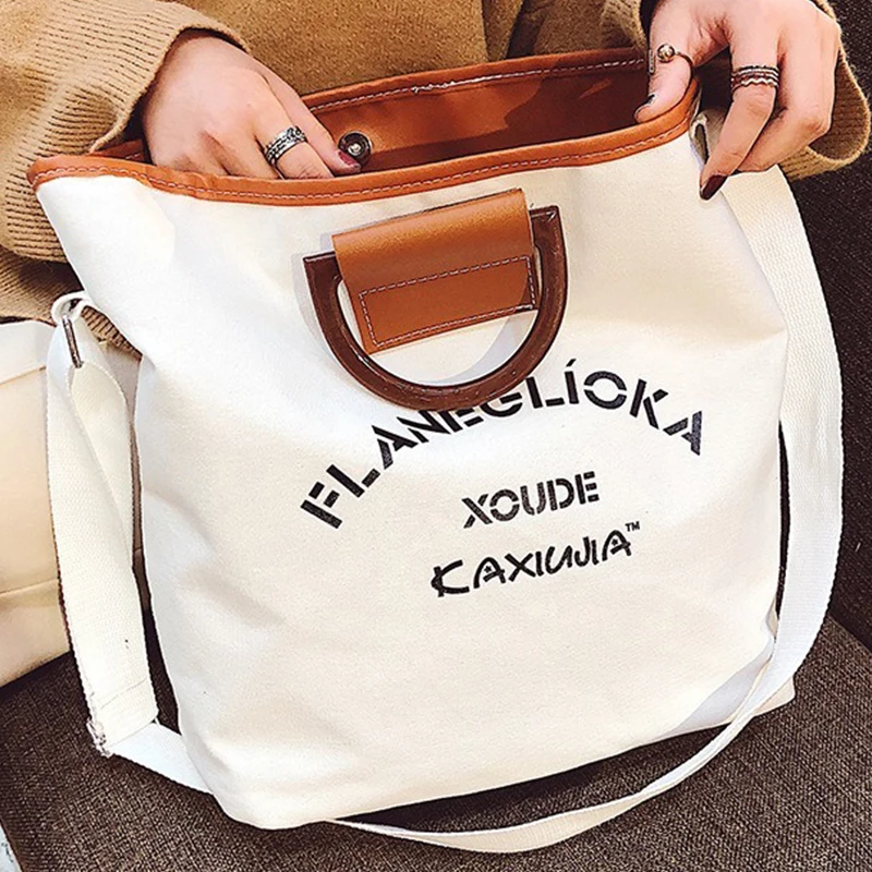 Модные женские сумки для покупок Корейская женская большая сумка Женская