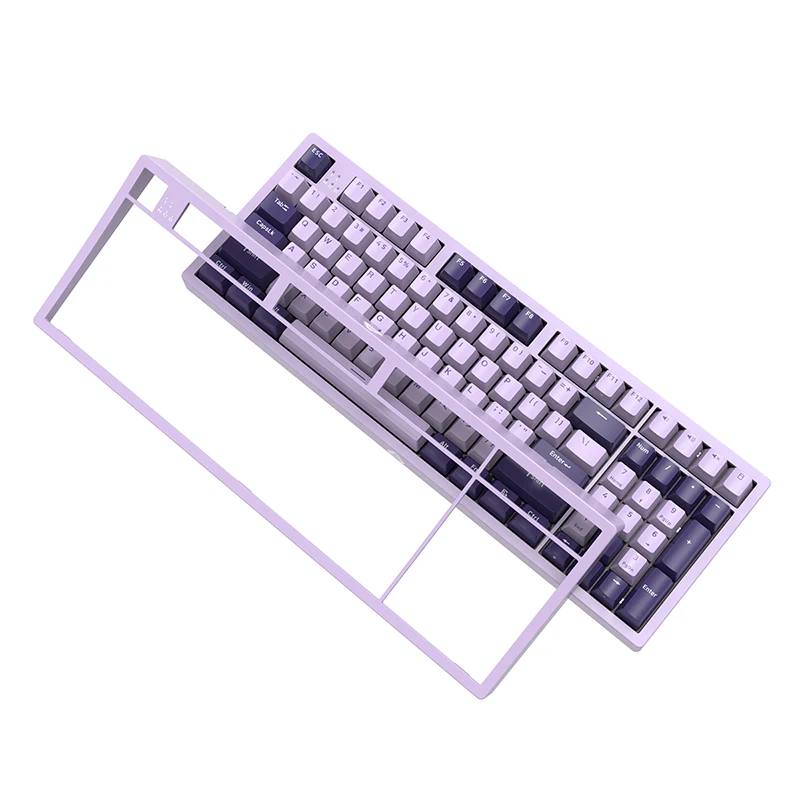 

Механическая игровая клавиатура Cherry Switch MX PBT с 96 клавишами, Механическая игровая клавиатура со съемной магнитной панелью для ноутбука, наст...