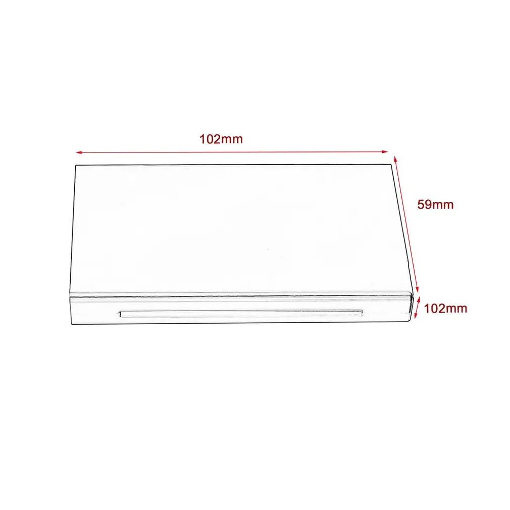 

1Pc Portable Pocket Size Women Super Thin Creative Personality Cigarette Box 20 Stickers Ladies Metal Cigarette Gift Box Case