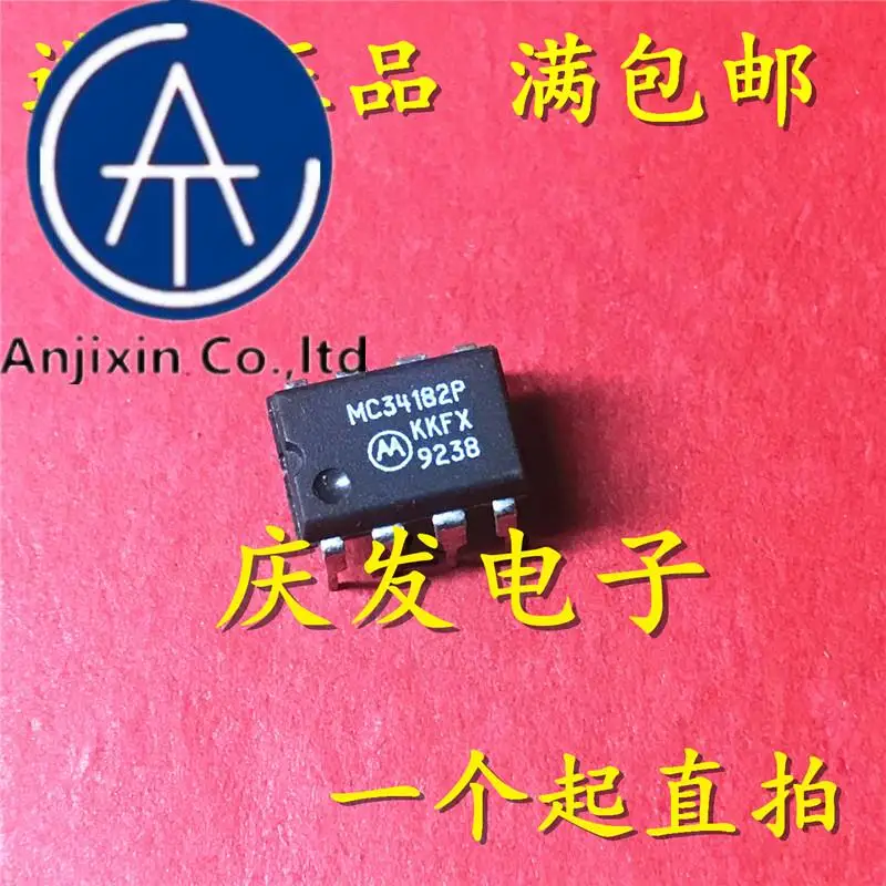 

10 шт., 100% оригинальные новые фотообои MC34182P DIP8