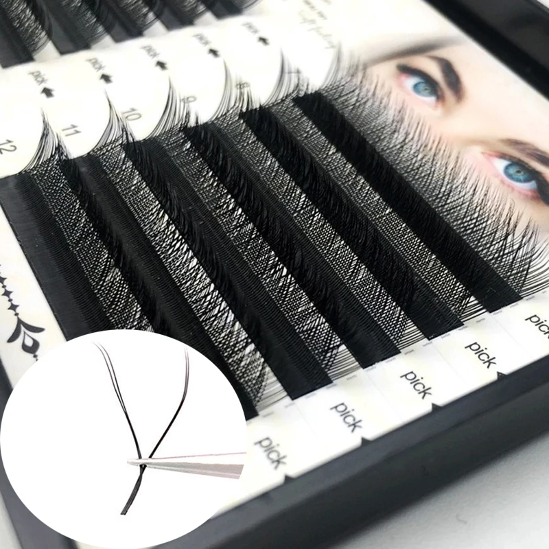 Ресницы для наращивания 0 07 мм Y-образные | Красота и здоровье