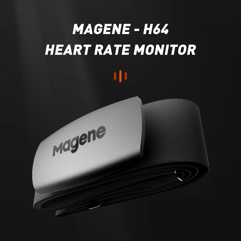 Датчик сердечного ритма Magene Mover H64 ANT + и Bluetooth с нагрудным ремнем велокомпьютер Wahoo