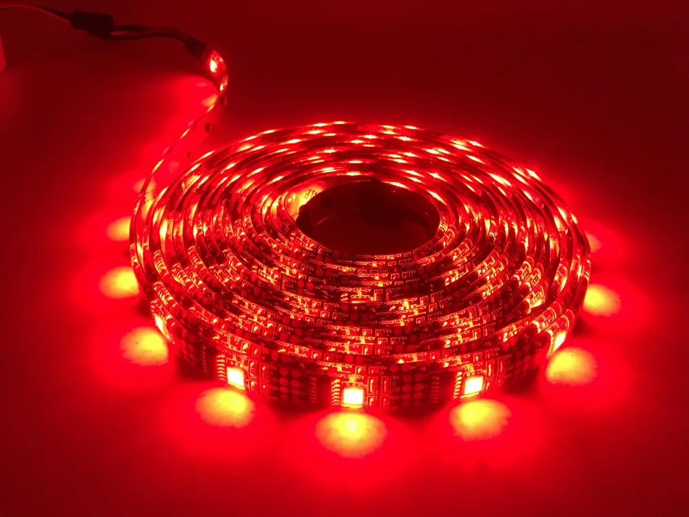 WS2801 интеллигентая(ый) Светодиодные полосы SMD5050 5V 32Led/м индивидуально адресуемых лента полный мечта Цвет светильник IP30 IP65 IP67