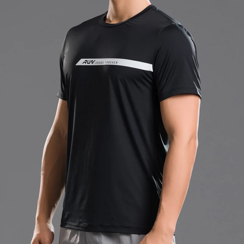 

Quick Dry Gym Shirts Sport T Shirts Men Short Sleeve Running T Shirts Men Workout Training Tees Fitness Top Sport T-shirts