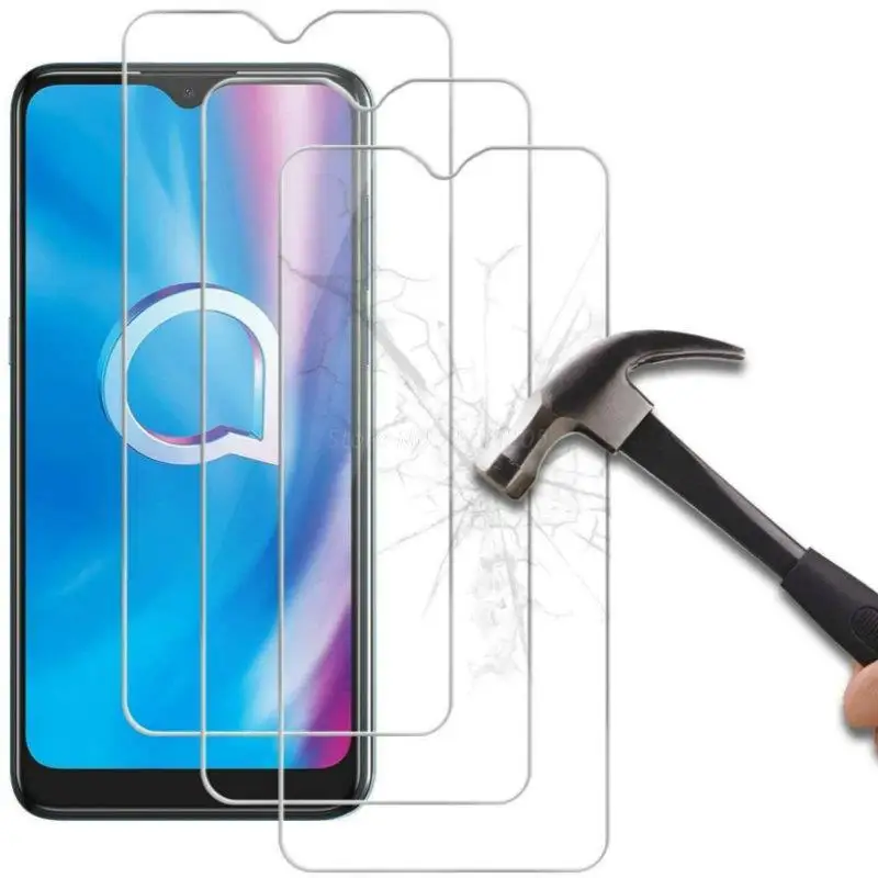 

3-1PC Tempered Glass for Alcatel 1SE OT-5030F1 S V L Pro 1S 3L 2021 Glass on Alcatel 1L Pro 3X Plus 5X 5H 5061 5061U 5061A Vidro