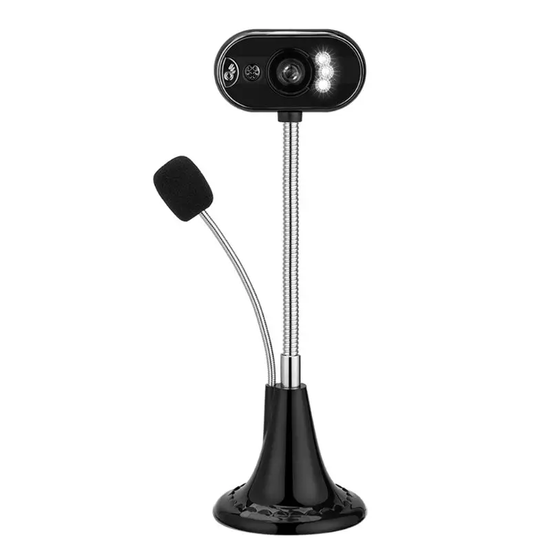 

High Definition USB Webcam Video Calling Web Camera Built-in Mic Camera for PC
