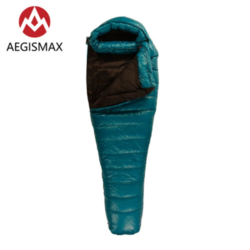 Спальный мешок AEGISMAX M3 ультралегкий спальный для мам сложный из гусиного пуха