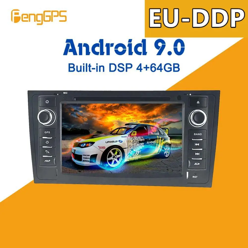 Автомобильный мультимедийный DVD плеер на Android GPS радио для AUDI A6 4B C5 1997 2004 2005