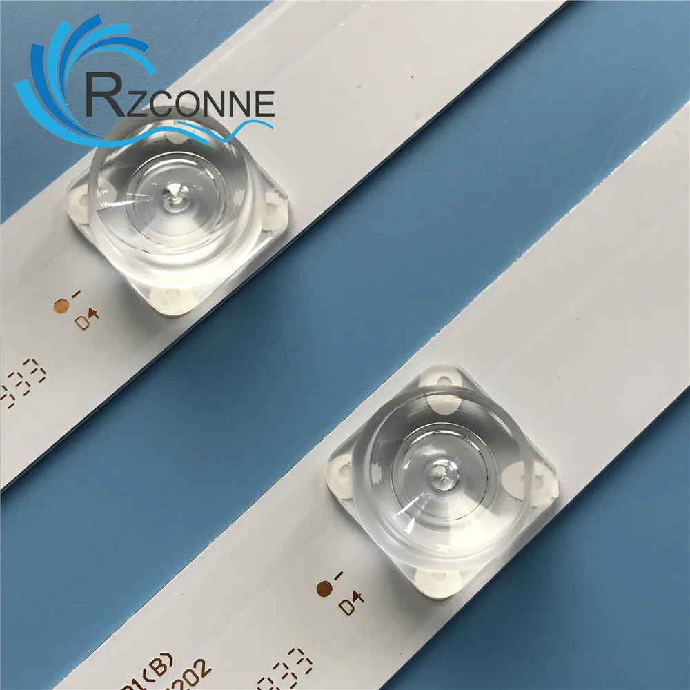 Светодиодный Подсветка полоса 7 лампы для Haier 5" ТВ LE55A7100L LE55B510N LE55B510X светодиодный 55D7-01(A) светодиодный 55D7-01(B) LE55M36S LT-55EM75